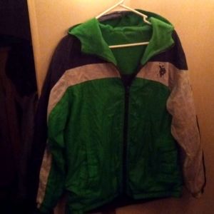 Polo zipper front US poloAssn. Lightweight jacket